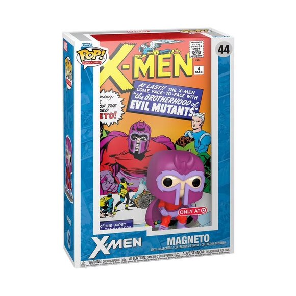 NEW Funko POP! Comic Cover: Marvel- X-Men 4 Magneto Figure - Picture 2 of 8